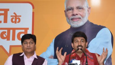 Photo of Manoj Tiwari, Nityanand Rai and Tarun Chugh address meetings to apprise the people ablout Pradhanmantri Uday Yojana