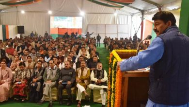 Photo of करावल नगर में बनेगा 5 एकड़ का पार्क एवं कल्याण मंडप – मनोज तिवारी