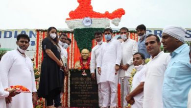 Photo of Martyr Rajiv Gandhi ji was the great son of Bharat Mata, who gave democracy in the hands of the common man: Srinivas B.V.